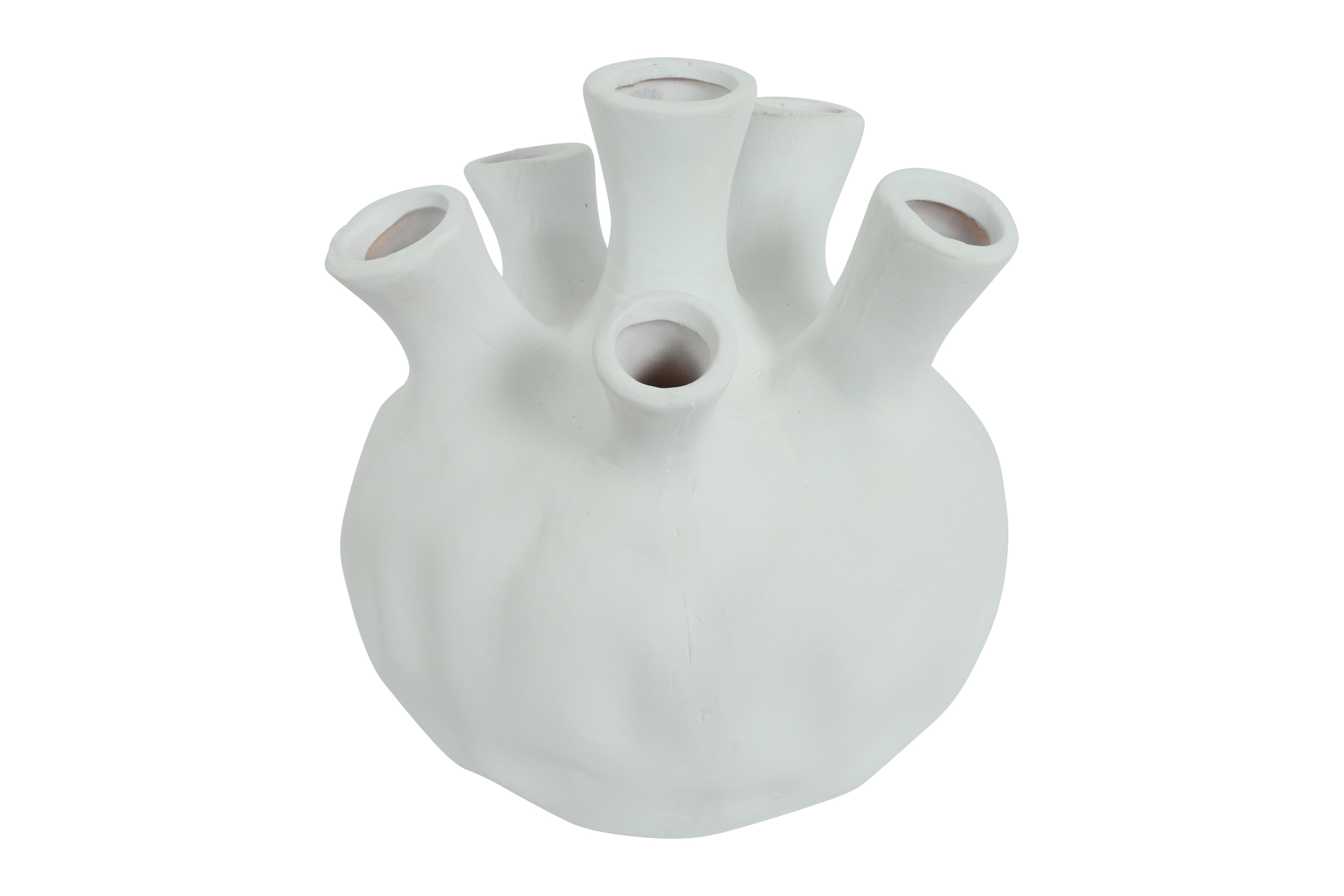 Vase Fabio Tulipa 6 M White Gift