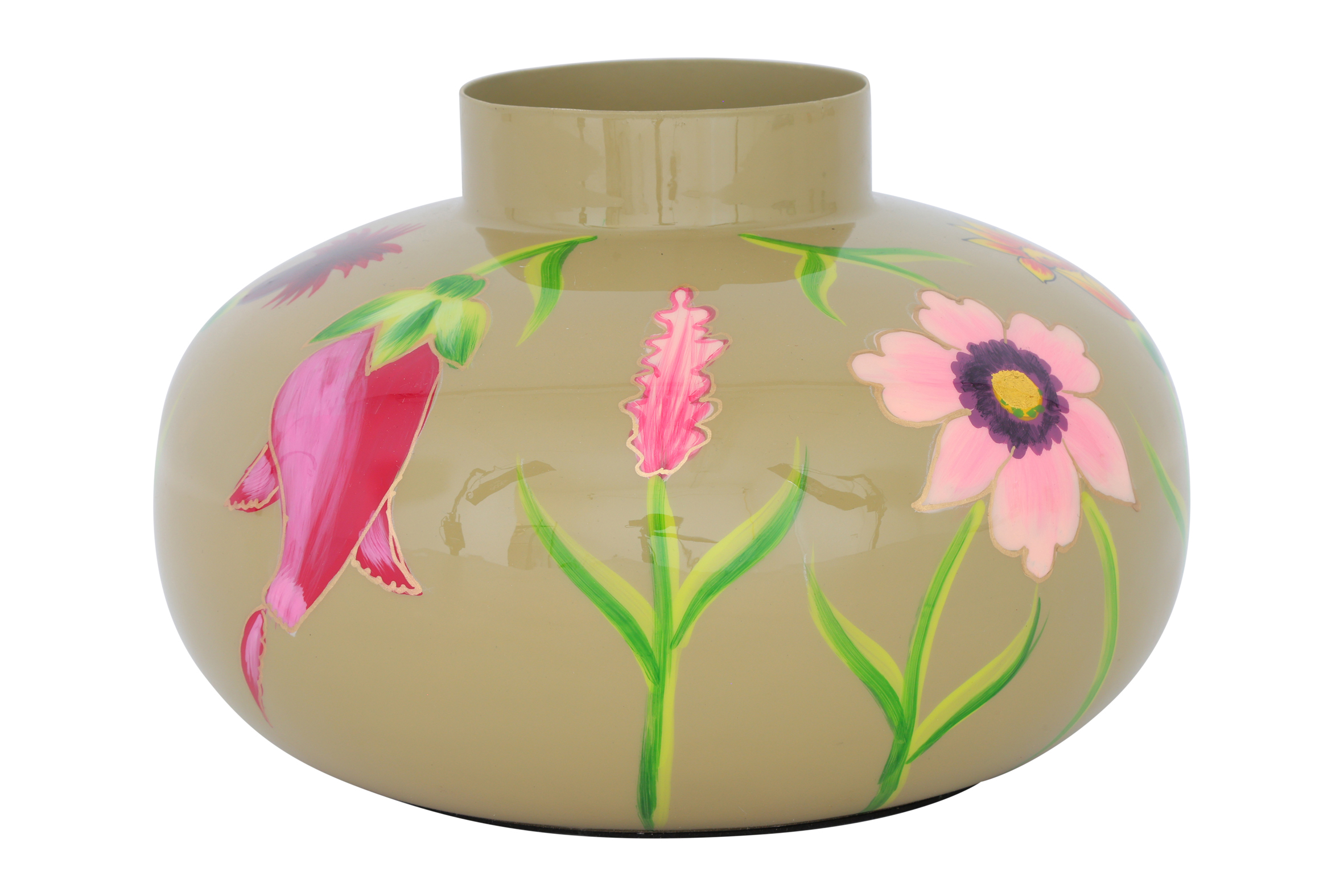 Vase Rd Camina S Green/pink Gift