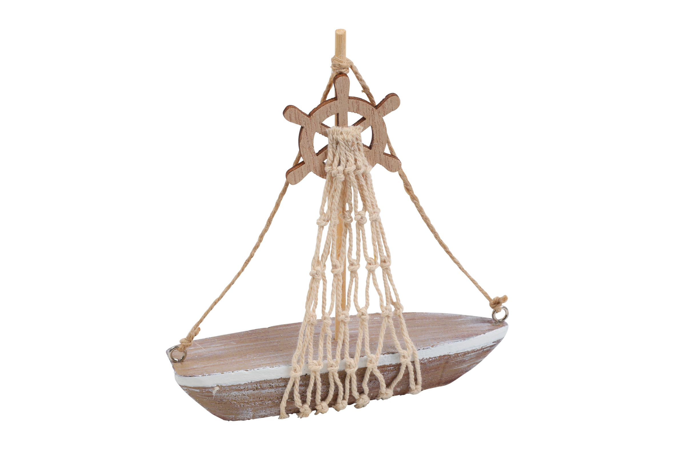 Sailboat W/rudder Jan Brown Gift