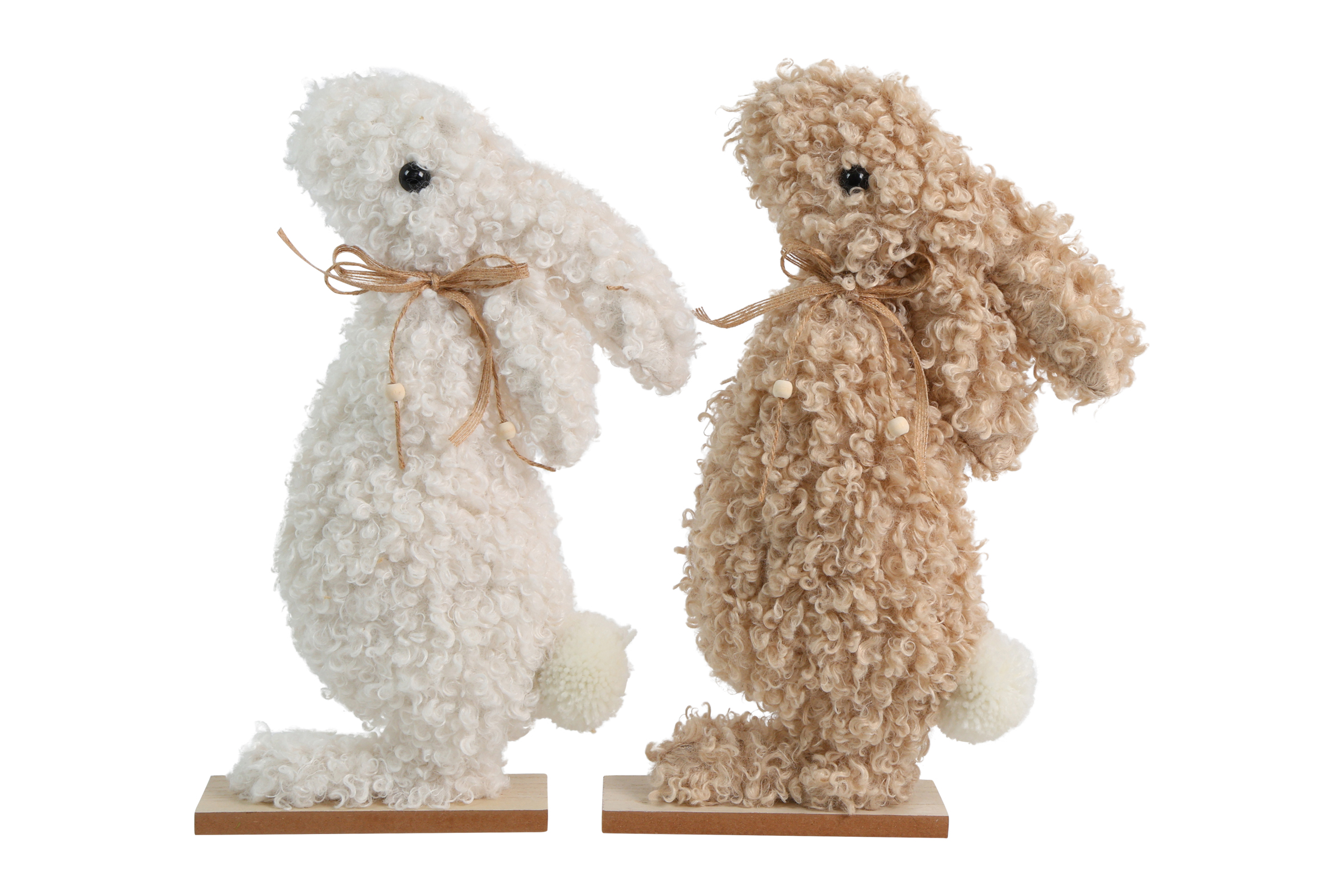Hare Ollie S 2 Assorted Brown White Gift