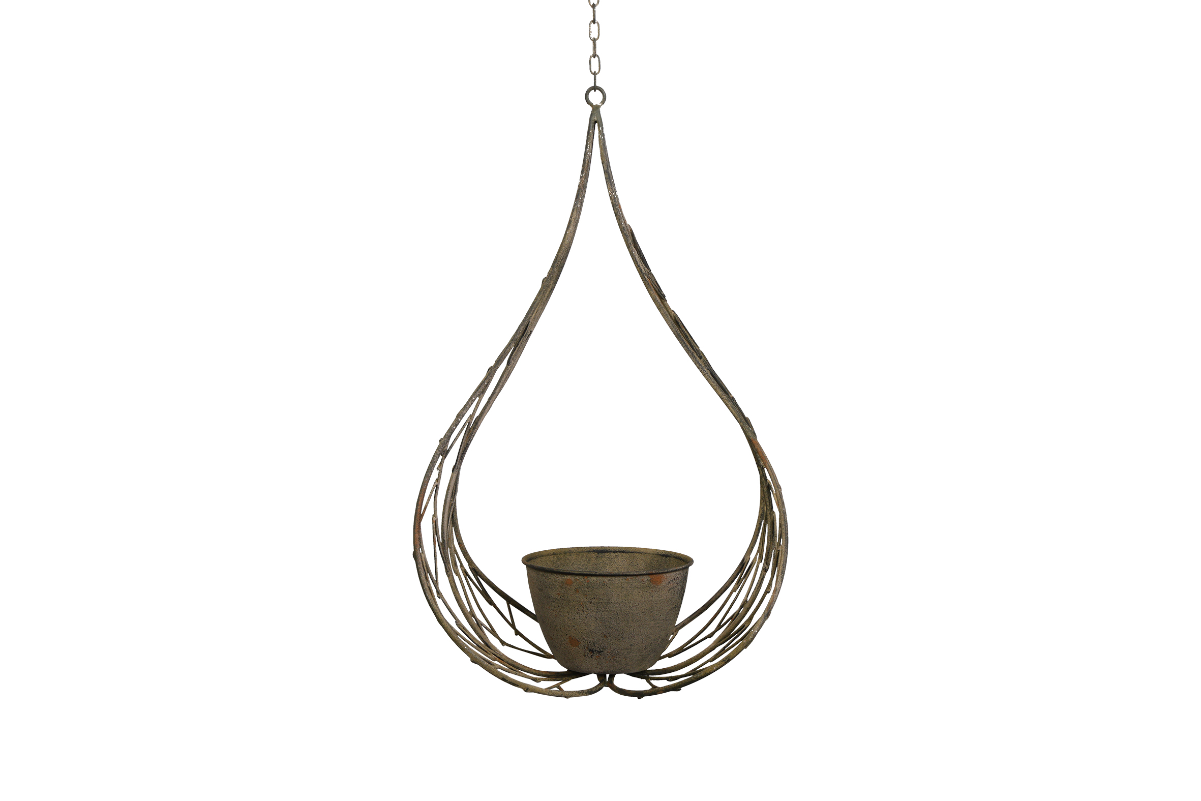 Planter M Chain Tanzanite Leaf Grey Gift