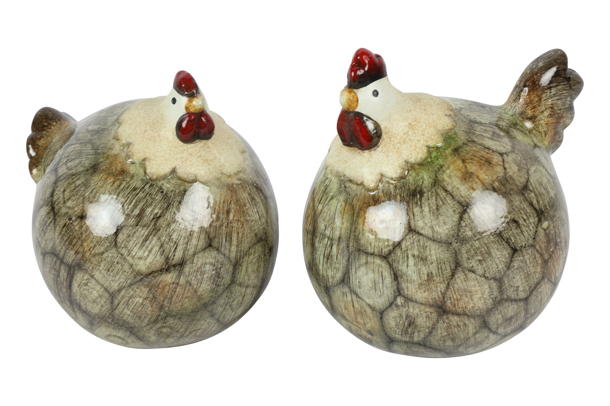 Chicken Thick Tim M 2 Assorted Grey/brown Gift