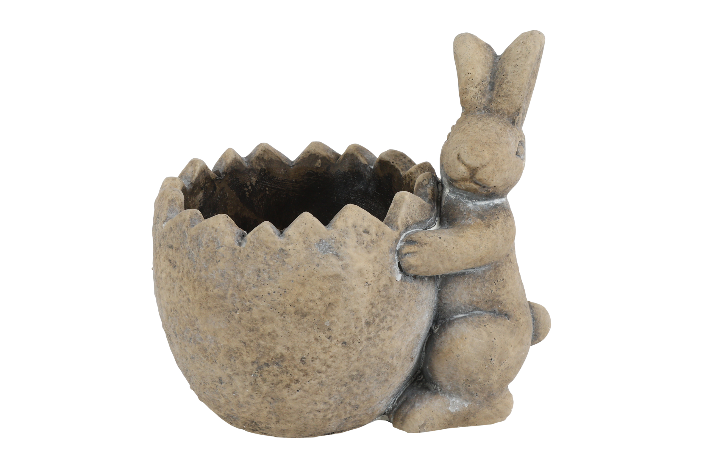 Flowerpot W/bunny Ov Peter S Brown Gift