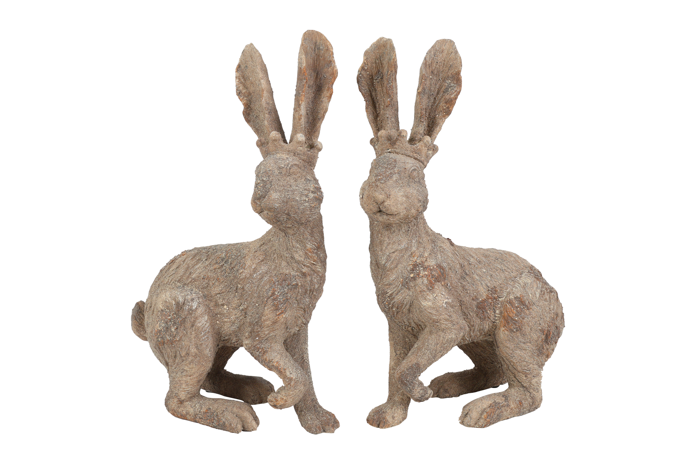 Hare Nala S 2 Assorted Grey Gift