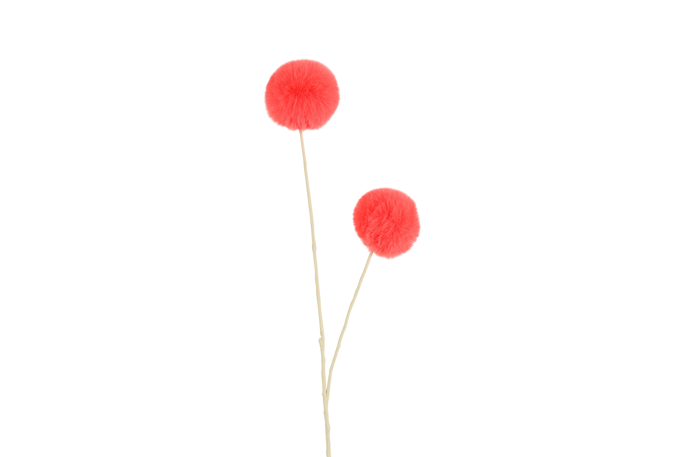 Art Deco Pom Pom Orange Gift