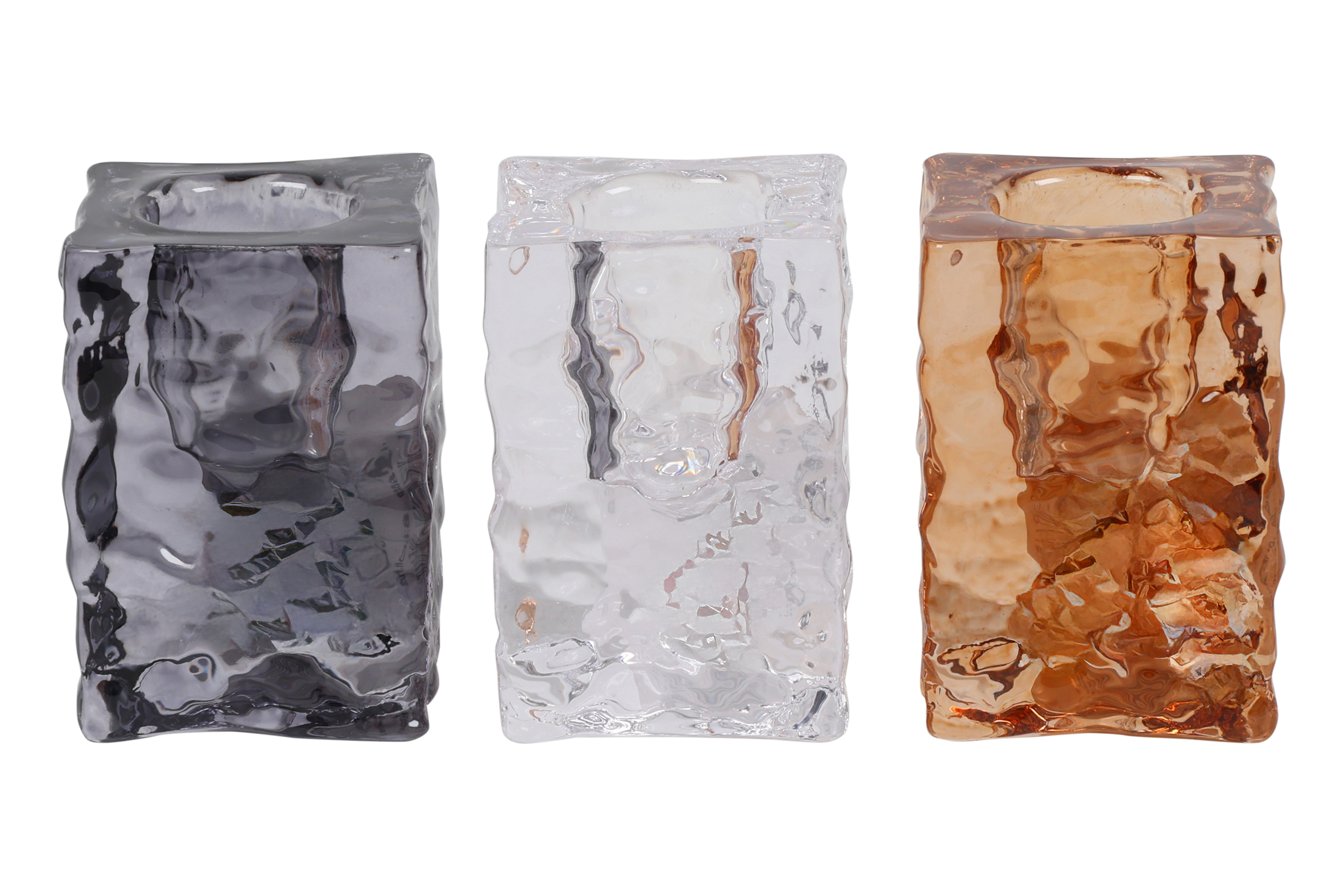 Candle Holder Skyler S 3 Assorted Multicolor Gift