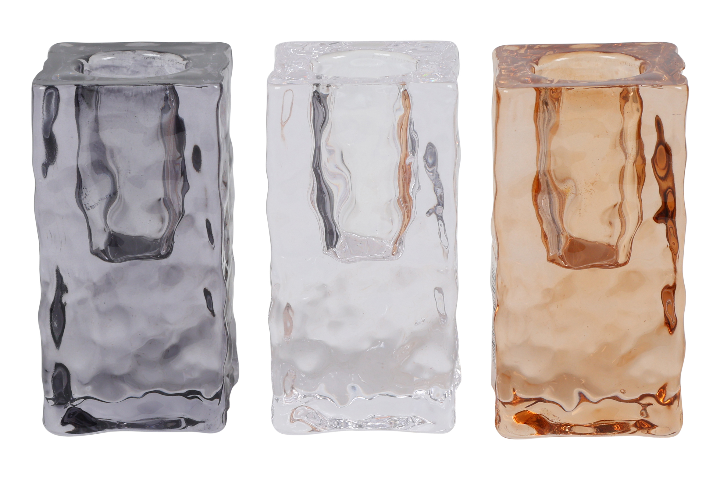 Candle Holder Skyler L 3 Assorted Multicolor Gift
