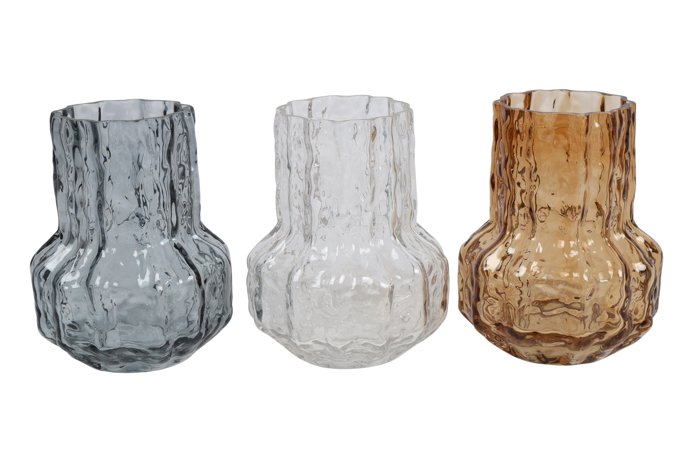 Vase Skylor M 3 Assorted Multicolor Gift