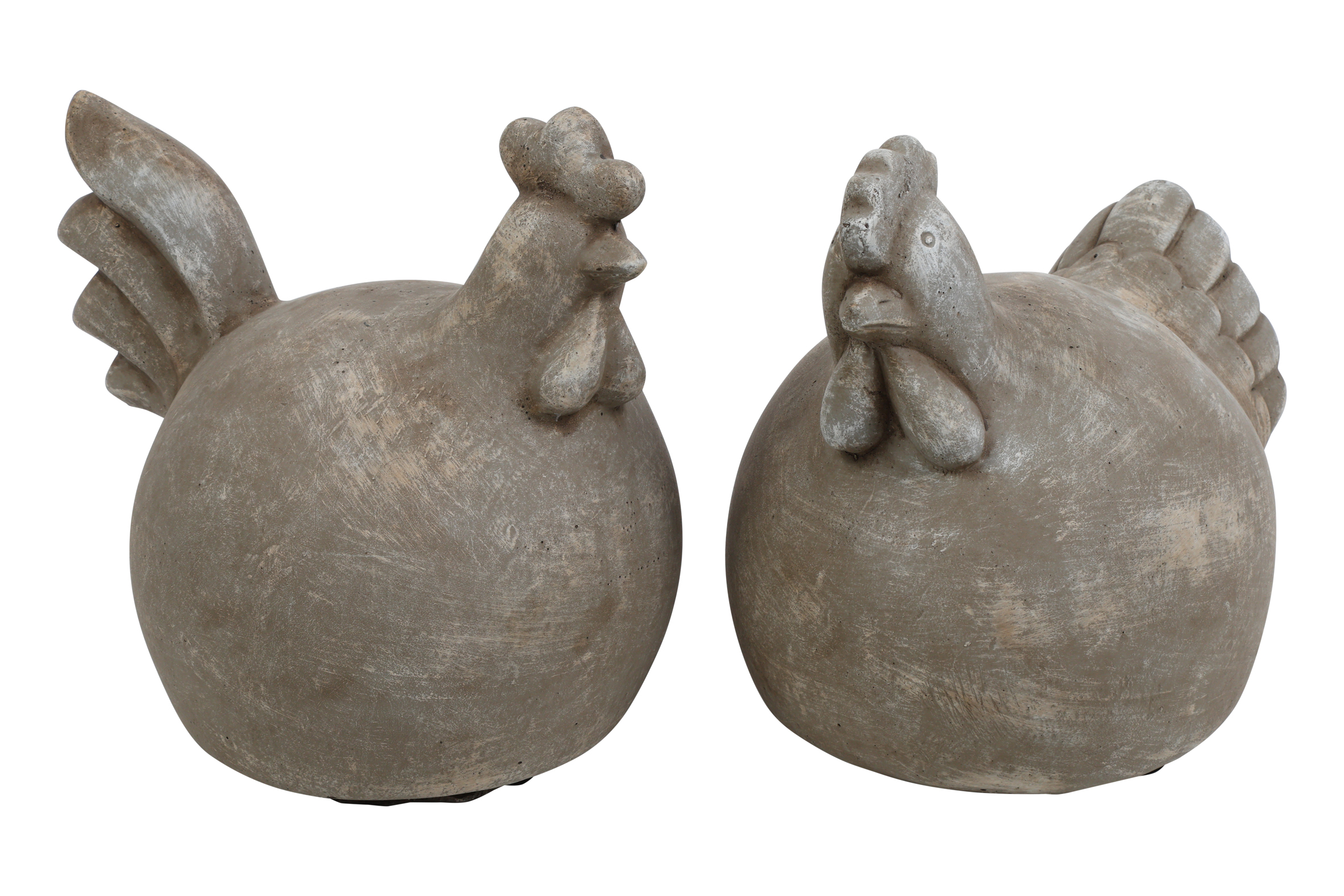 Chicken Niels L 2 Assorted Grey Gift