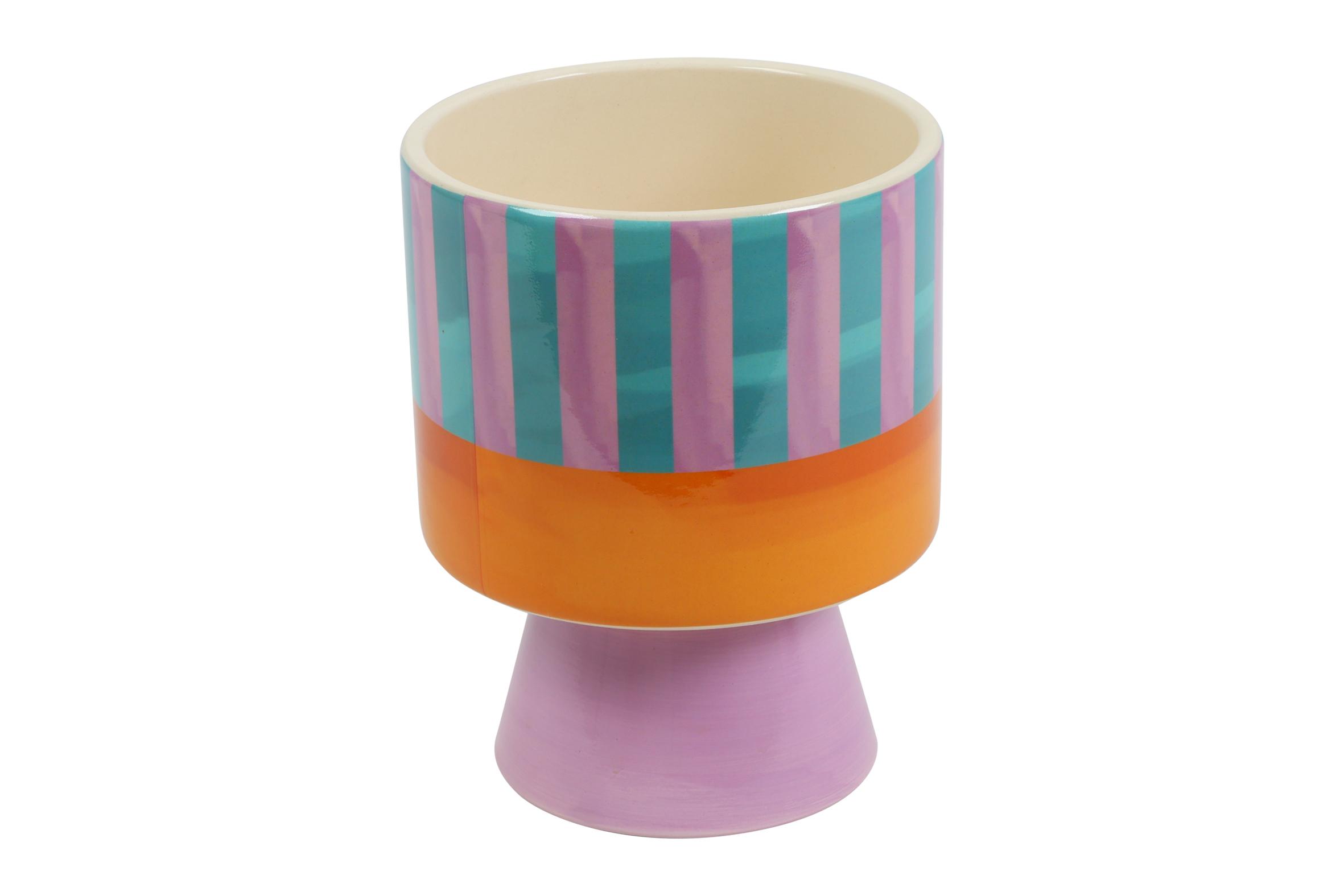 Flowerpot Rd Stripes L Multicolor Gift
