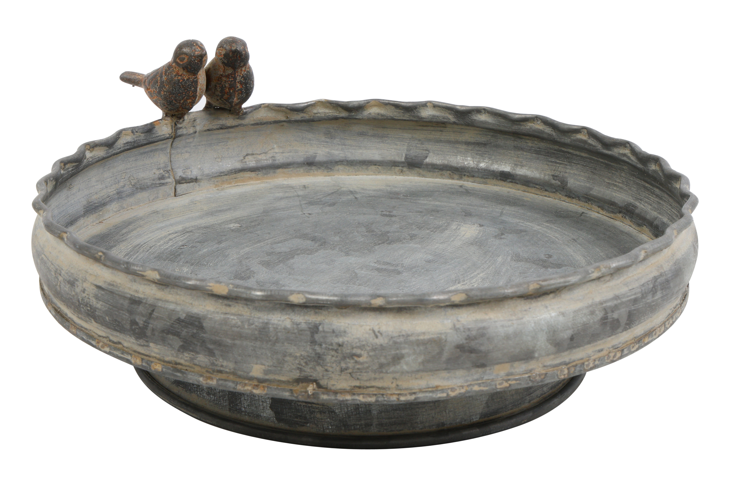 Birdbath Rd Lena M Zinc Gift