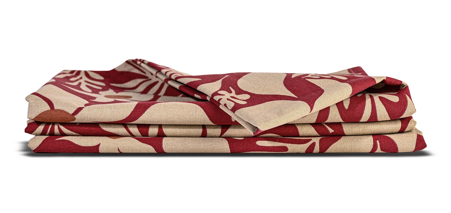 Edith Tablecloth (6) Bordeaux Gift