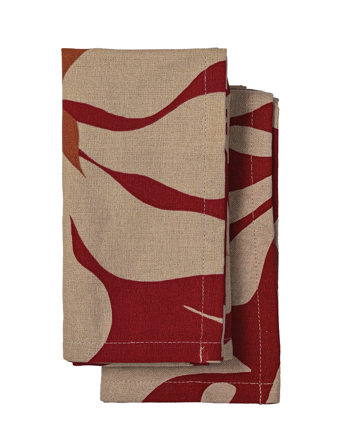 Edith Kitchen Towel 2-pcs (6) Bordeaux Gift