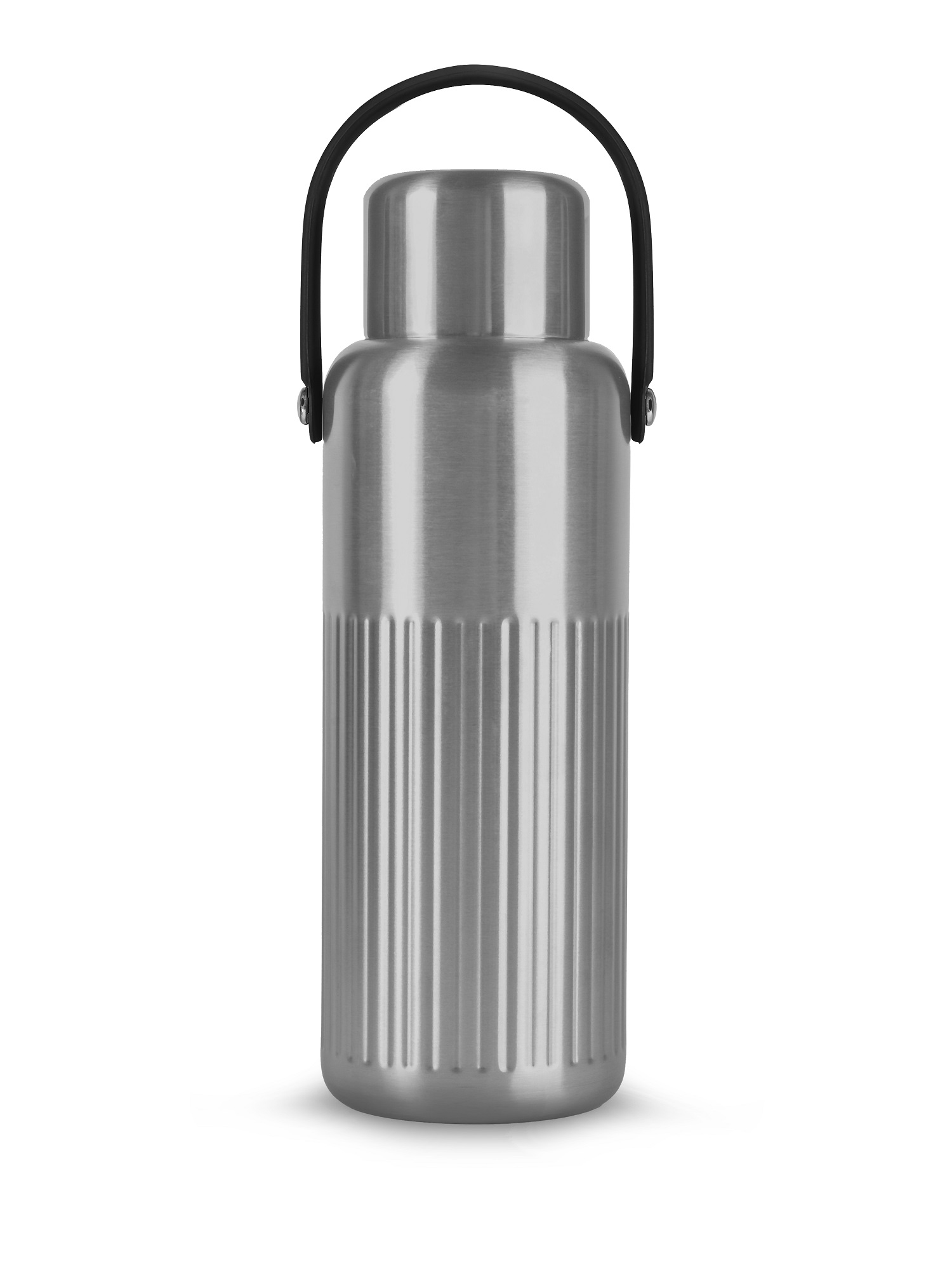 Theo Thermal Flask (6) Silver Gift