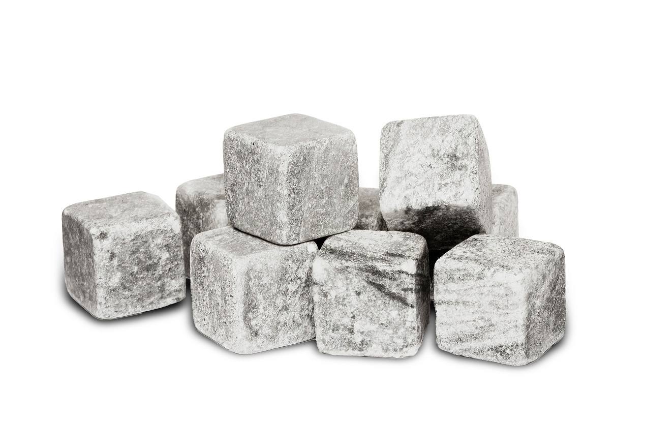 Whiskey Stones 9-pcs (6) Grey Gift