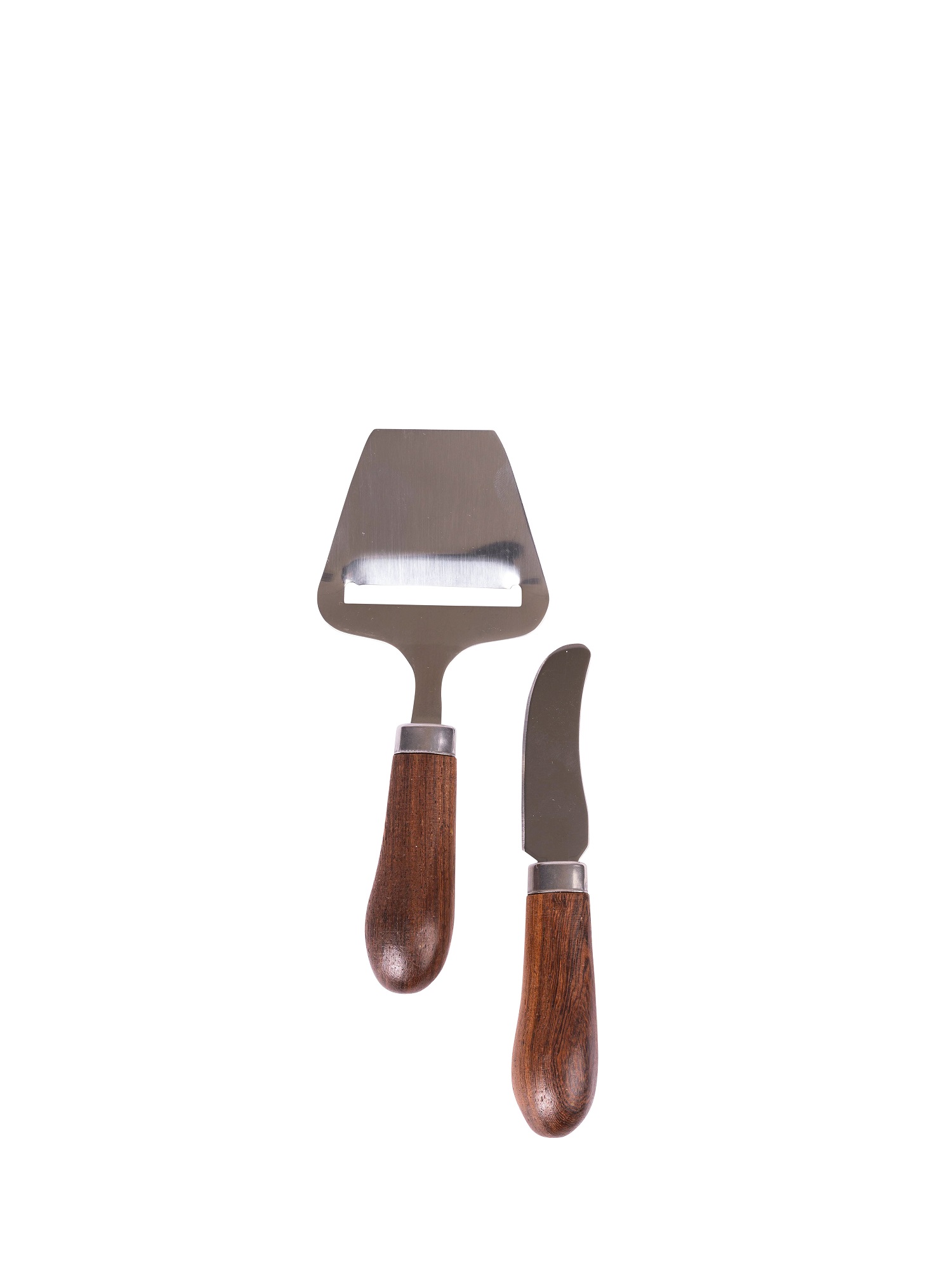 Astrid Cheese Slicer/butter Knife 2-pcs (6) Brown Gift