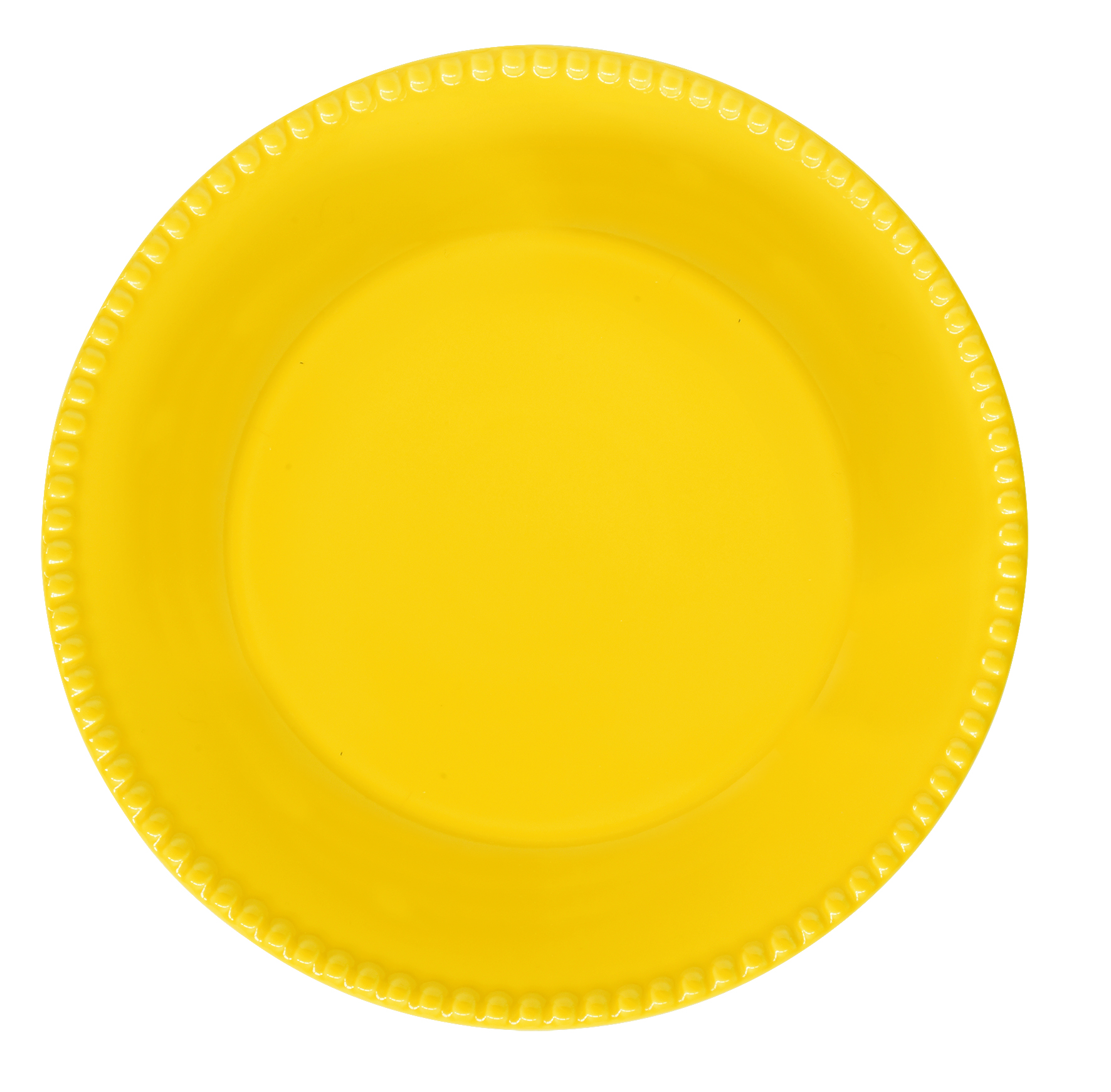 Porcelain Dinner Plate Ã˜ 26 Cm Twist & Match Yellow Gift