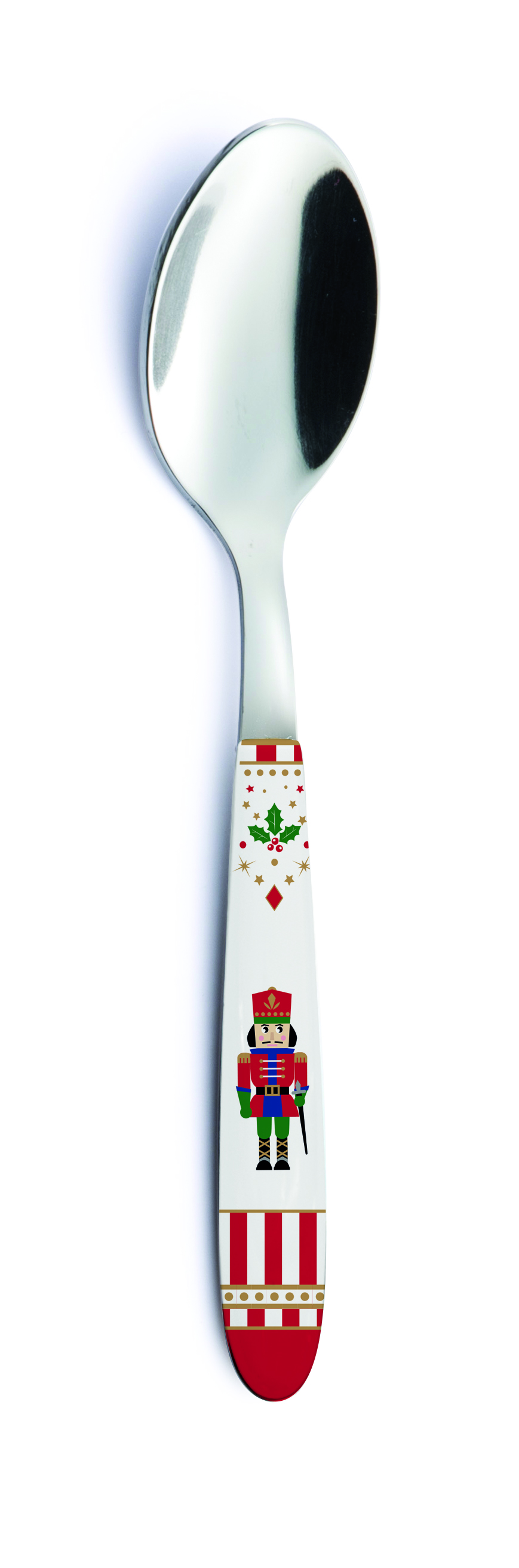 Ss Coffee Spoon With Decorated Handle Nutcracker Gift