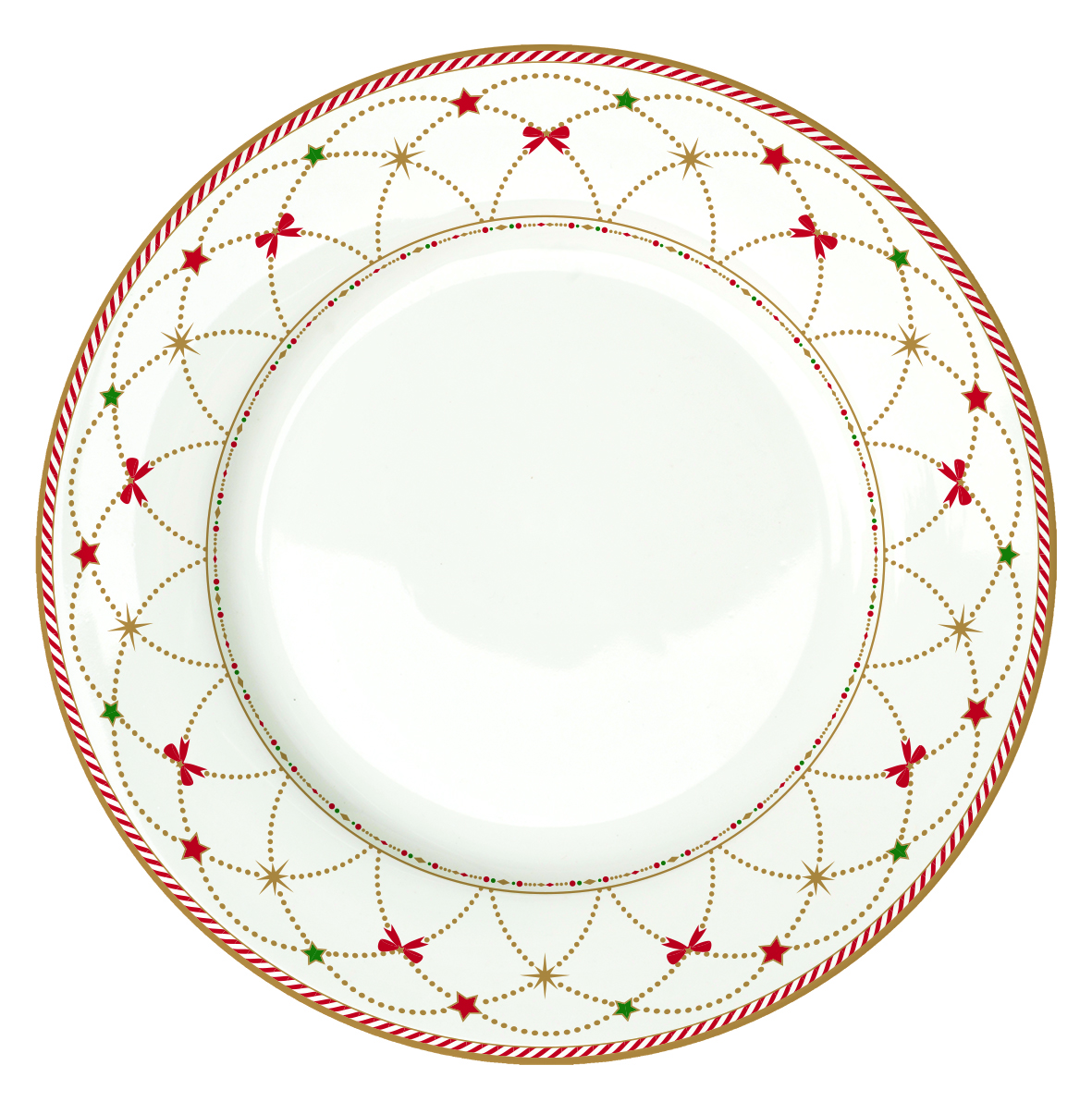 Porcelain Dinner Plate Ã˜ 26,5 Cm. Nutcracker Twist Gift