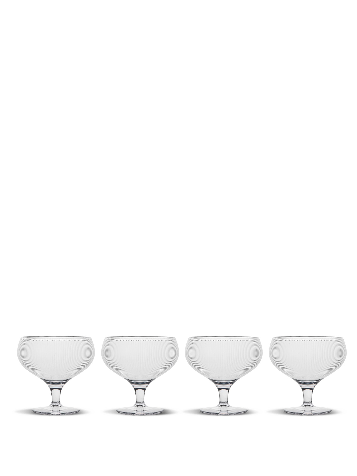 Billi Coupe Glass 4-pcs (6) Clear Gift
