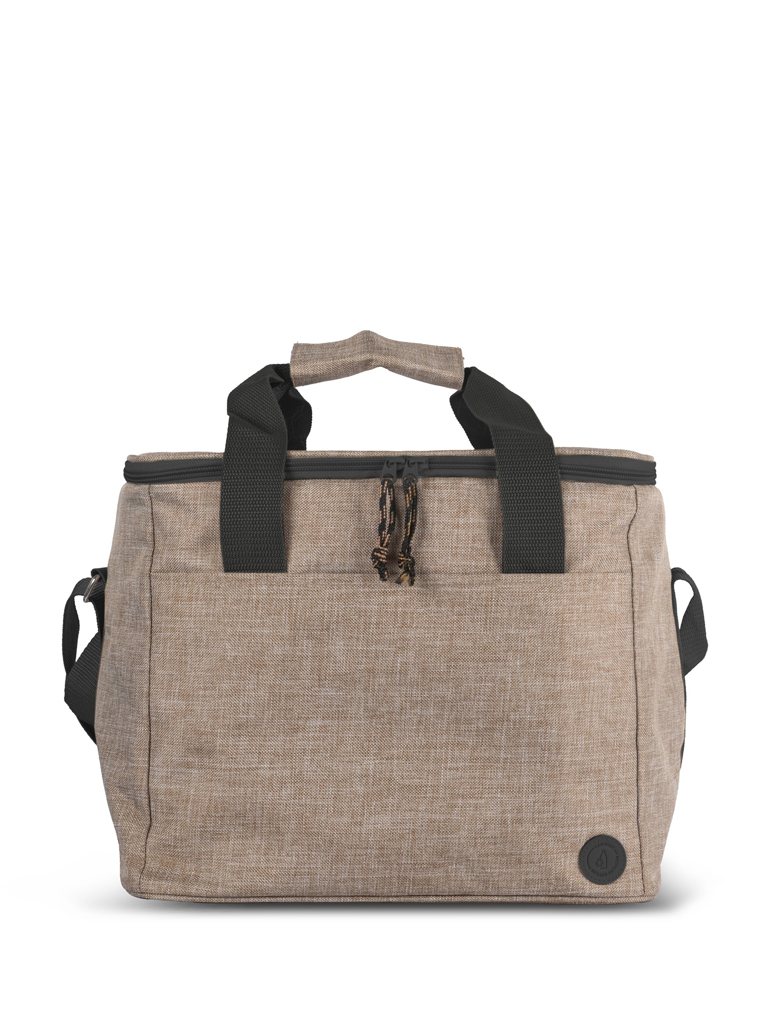City Cooler Bag Large Rpet (6) Beige Gift