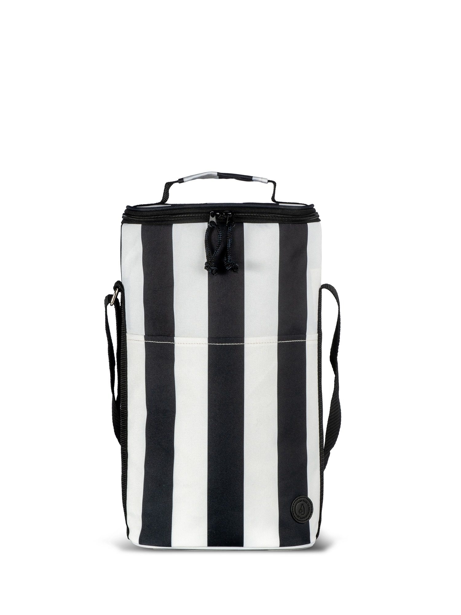 City Stripe Cooler Bag High Rpet (6) Black/white Gift