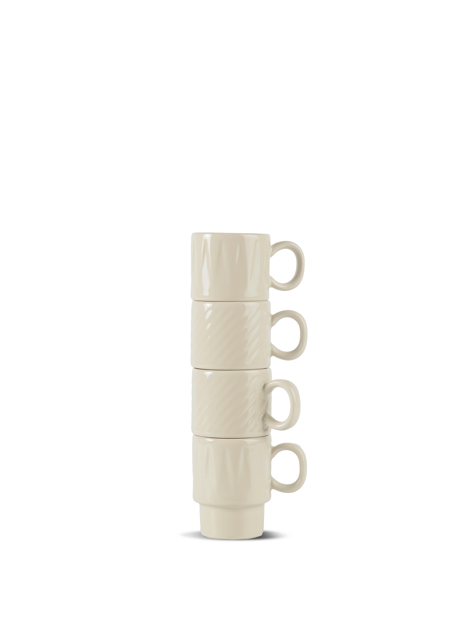 Coffee & More Espresso Mug 4-pcs (6) Beige Gift