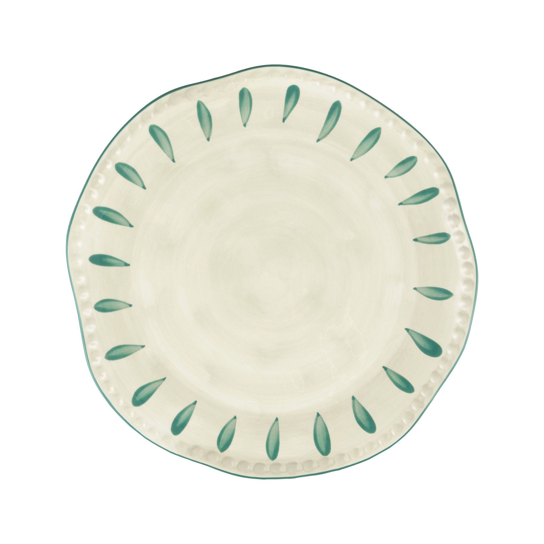 Domitilla Verde Acqua Round Plate Gift