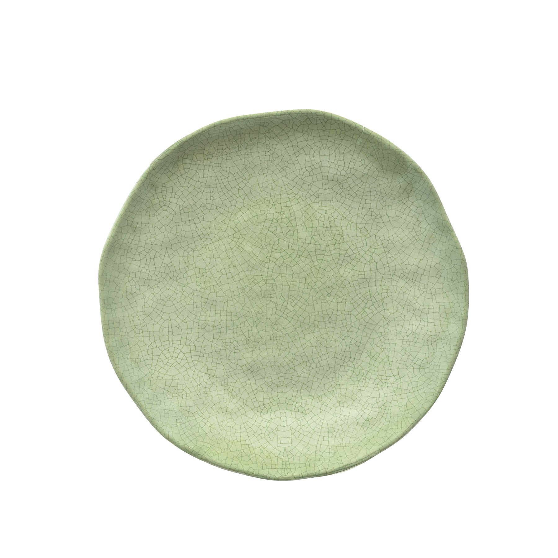 Green Atmosphere Set Of 2 Fruit Plates Gift