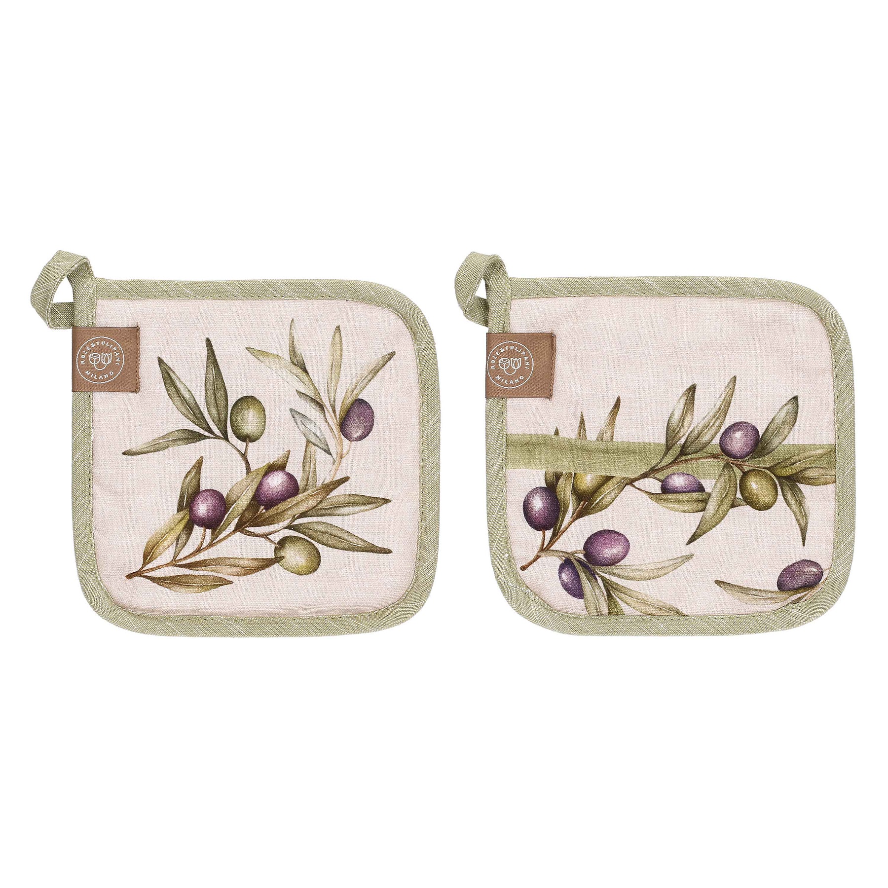 Olyvia Set Of 2 Potholders Gift