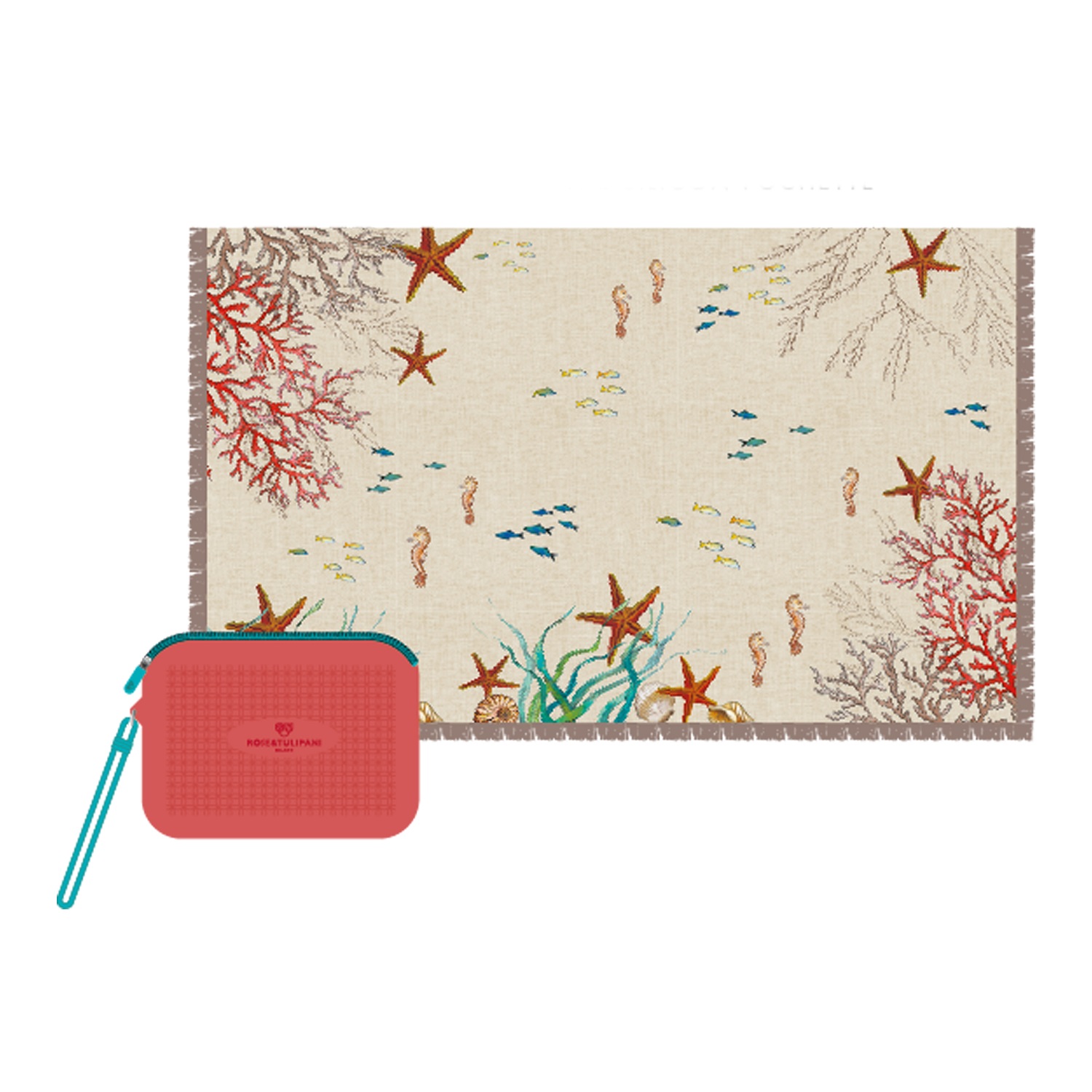 Sea Life Pareo Clutch Bag Gift