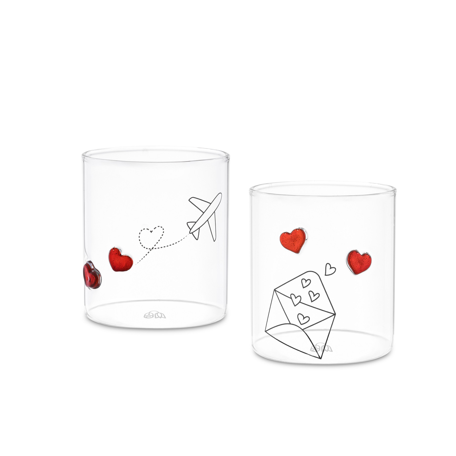 Lieve Set Of 2 Love Glasses Gift