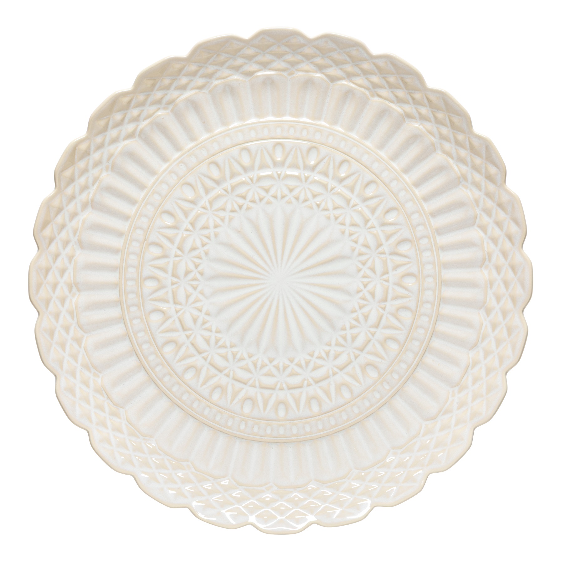 Cristal White Round Platter 39cm Gift