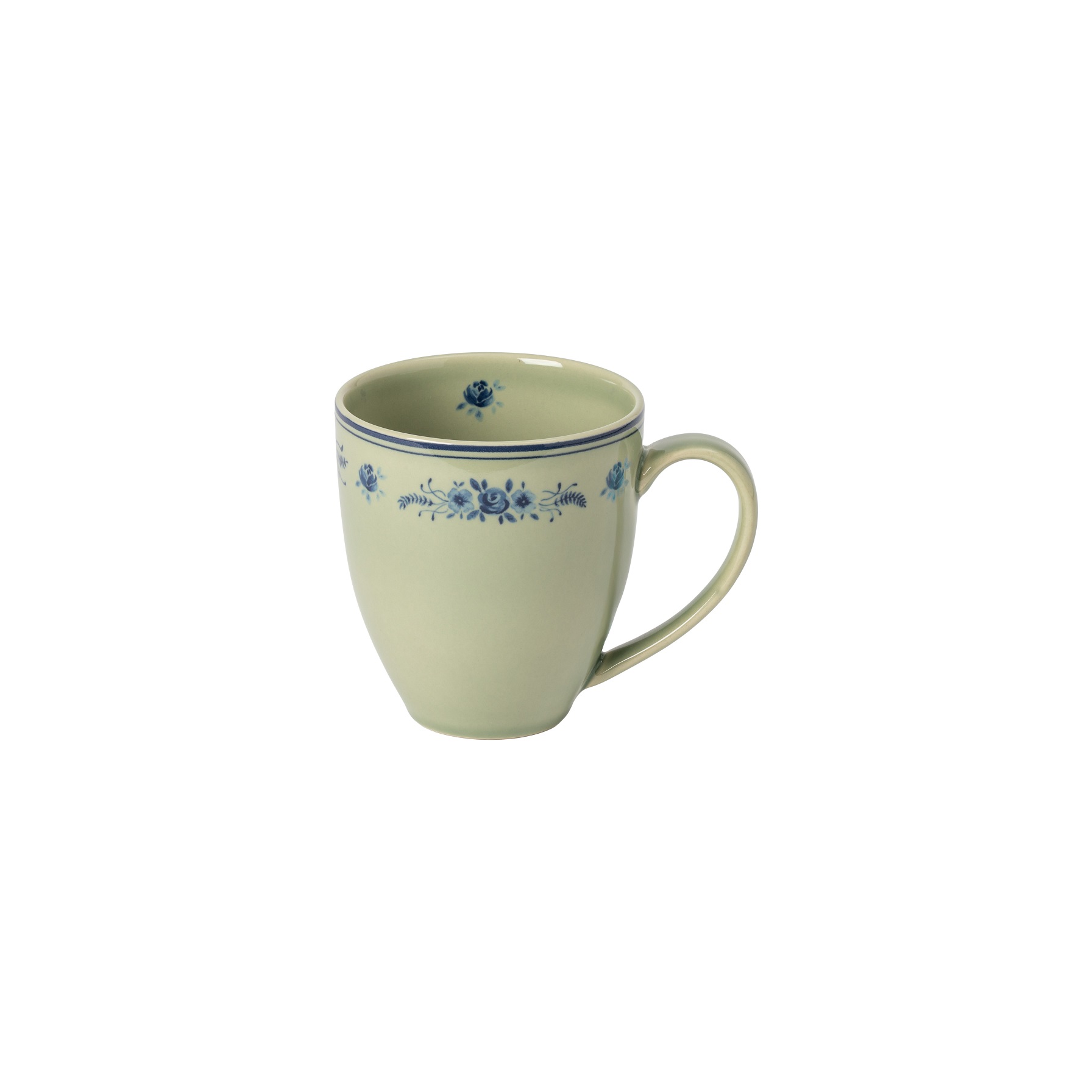 Vila Olive/blue Mug 41cl Gift