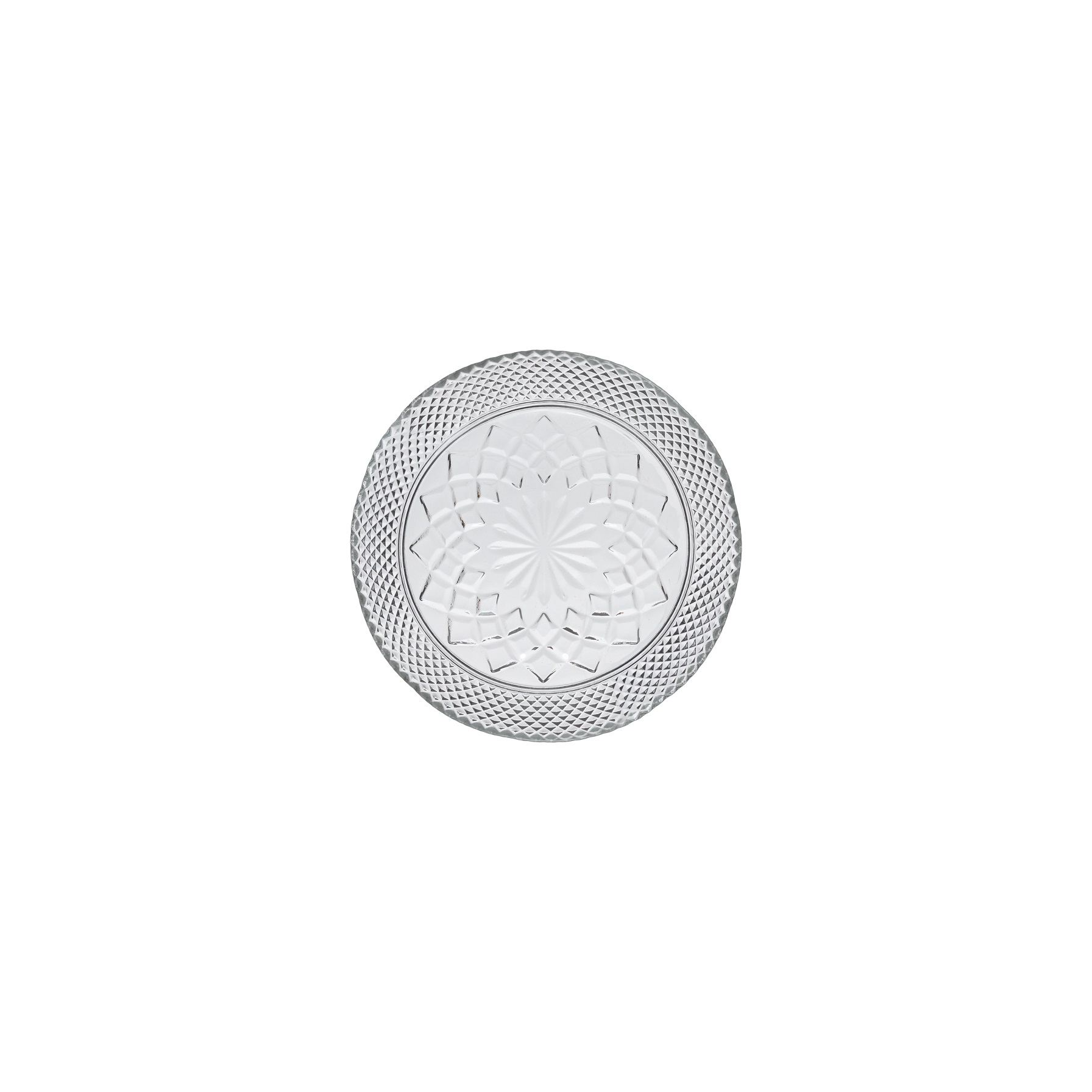 Cristal Clear Glass Appetizer Plate 16cm Gift