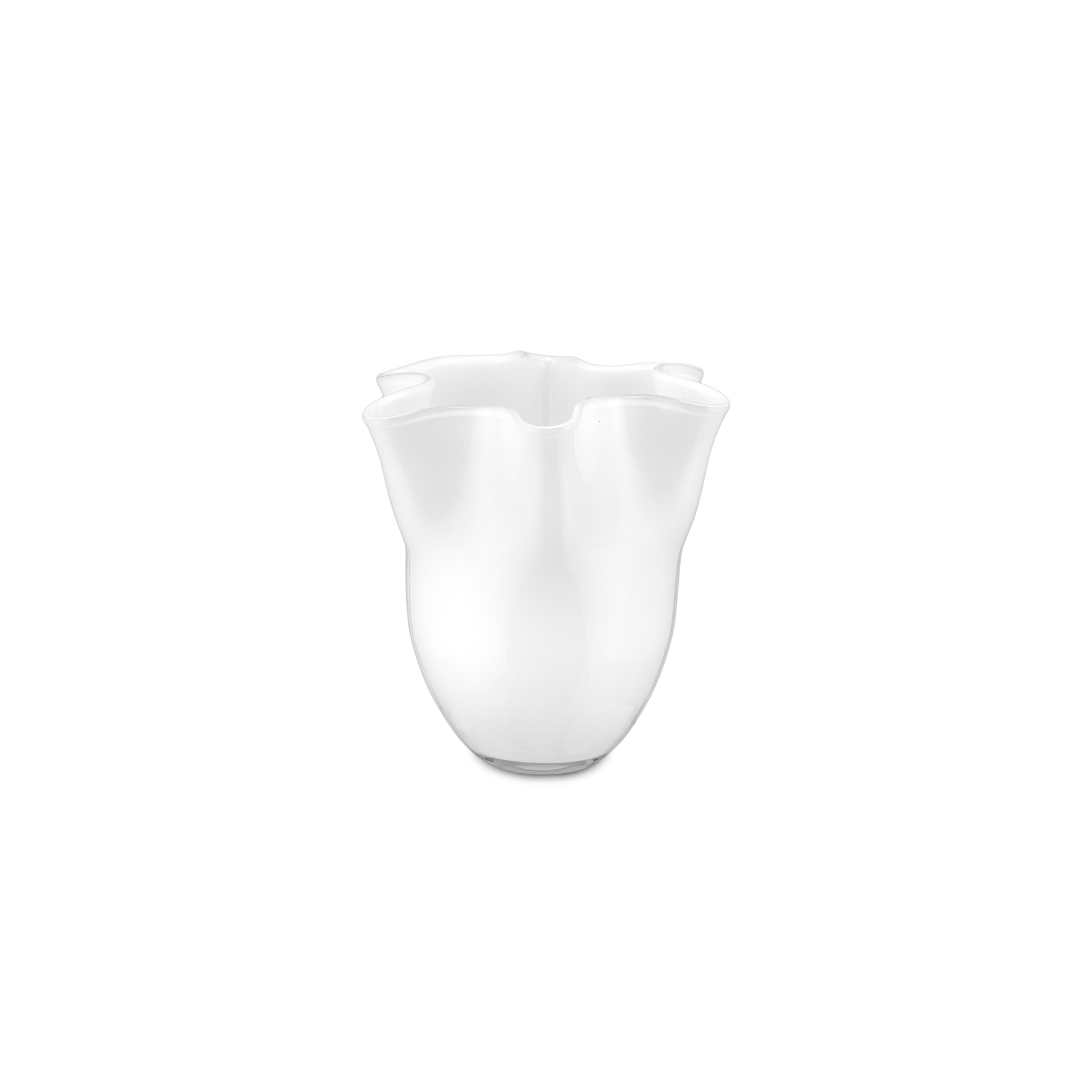 Tempo White Vase M Gift