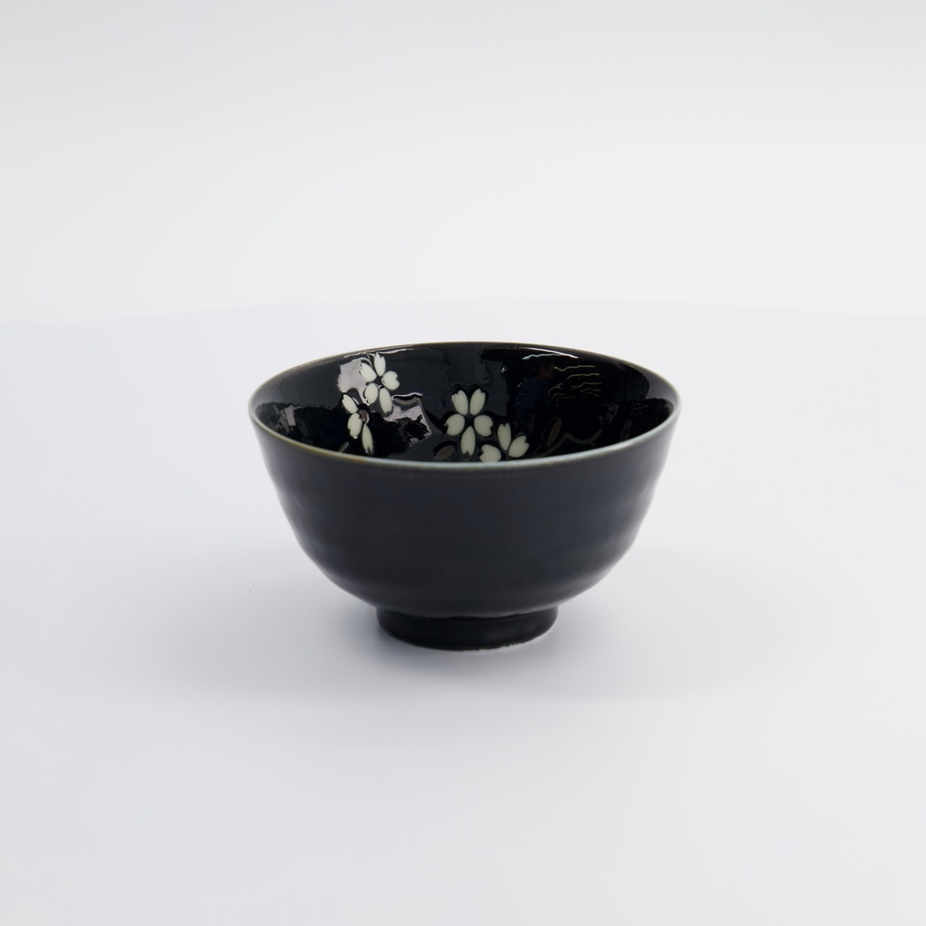 Cobalt Blue Sakura Bowl 12x6.5cm 22112 5/80 Gift