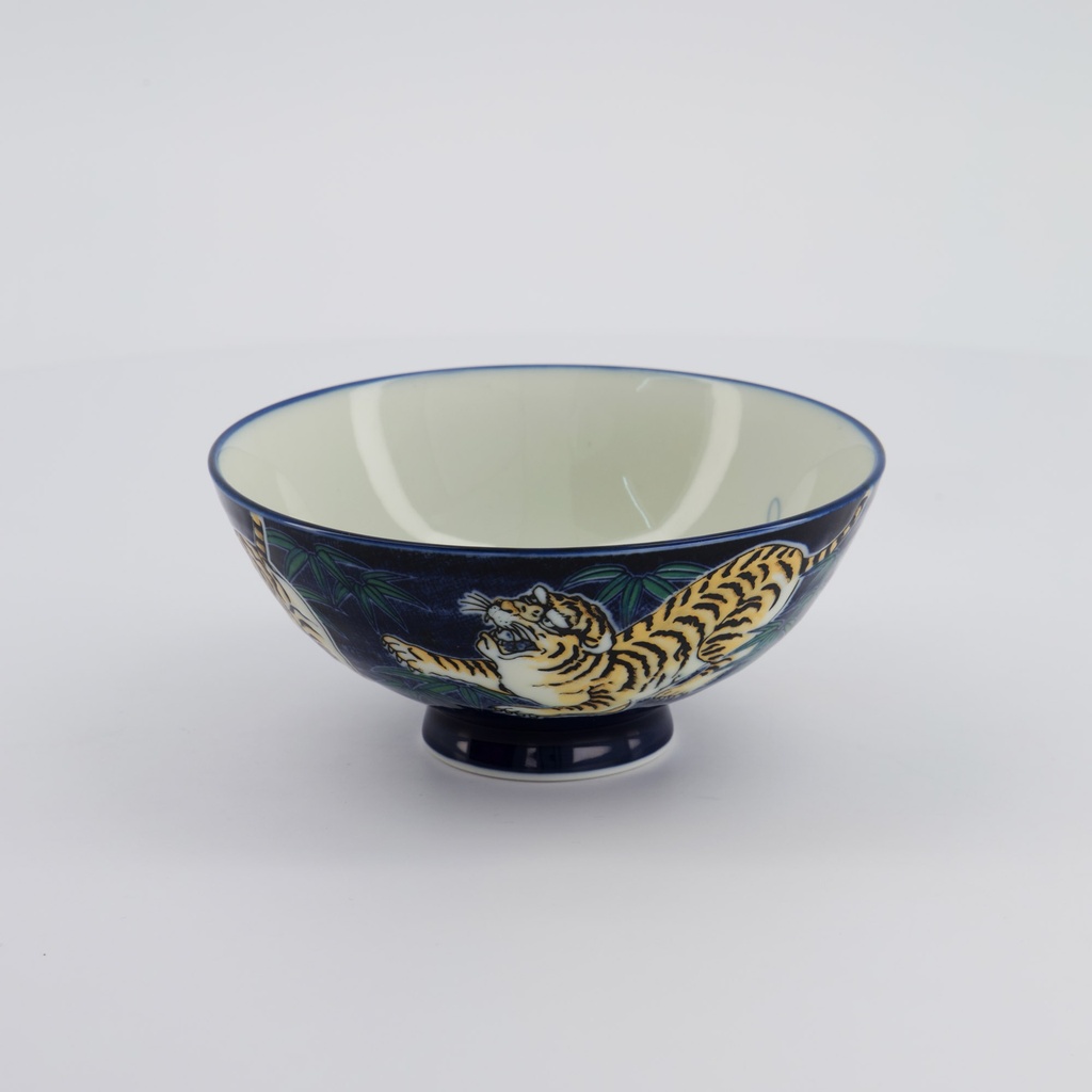 Kawaii Bowl Tiger 14.5x6.5cm Blue 33829 5/90 Gift