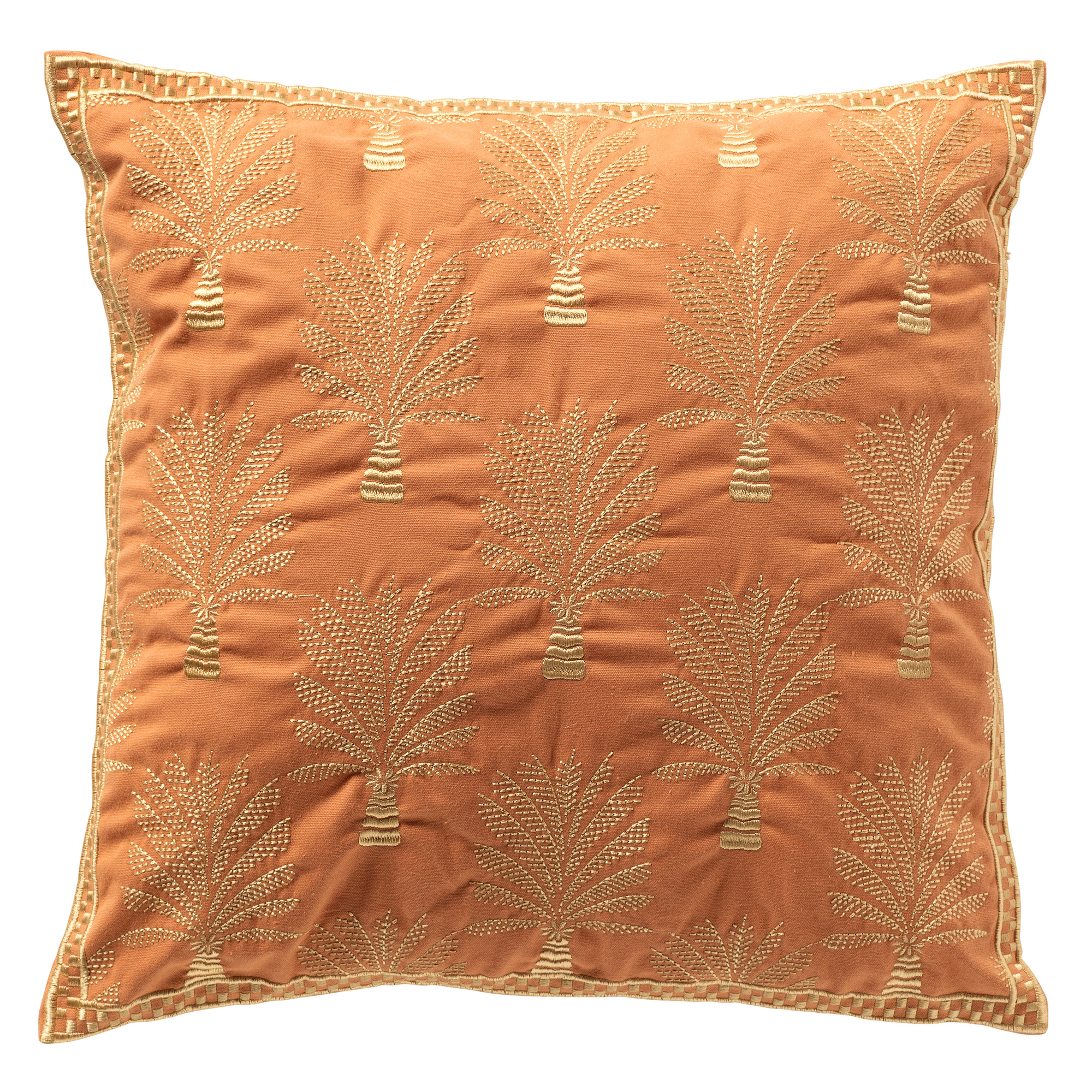 Cushion Cover Cycas 45x45cm Carnelian Gift