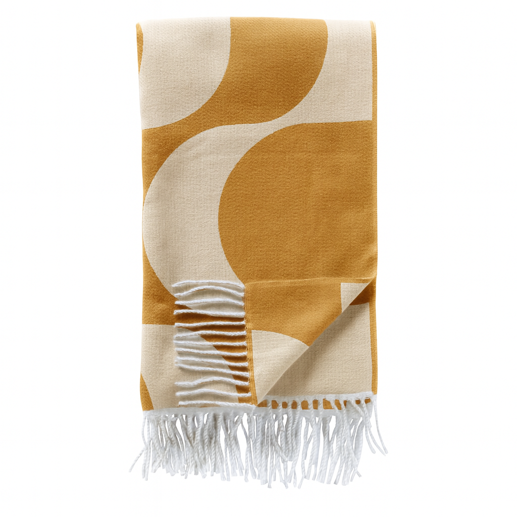 Plaid Swirl 140x180cm Chai Tea Gift