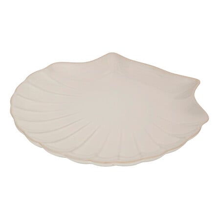 Presentation Plate Shell 25 X 23 Cm Assorted Stoneware Gift