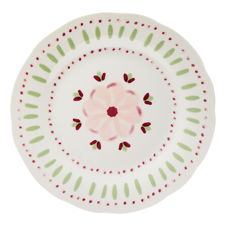 Dessert Plate Fleur De Rose Diam 19 Cm Gift