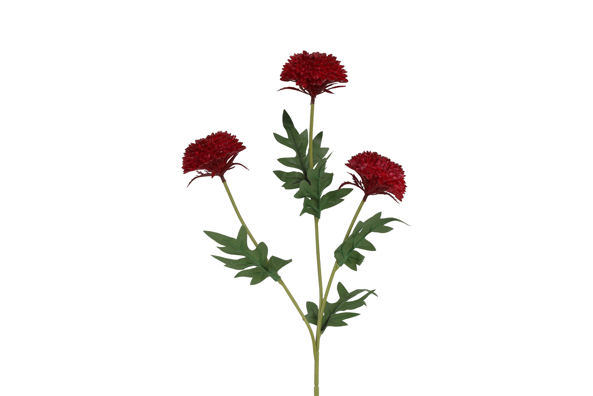 Art Flower Chrysanthemum X3 Red Gift