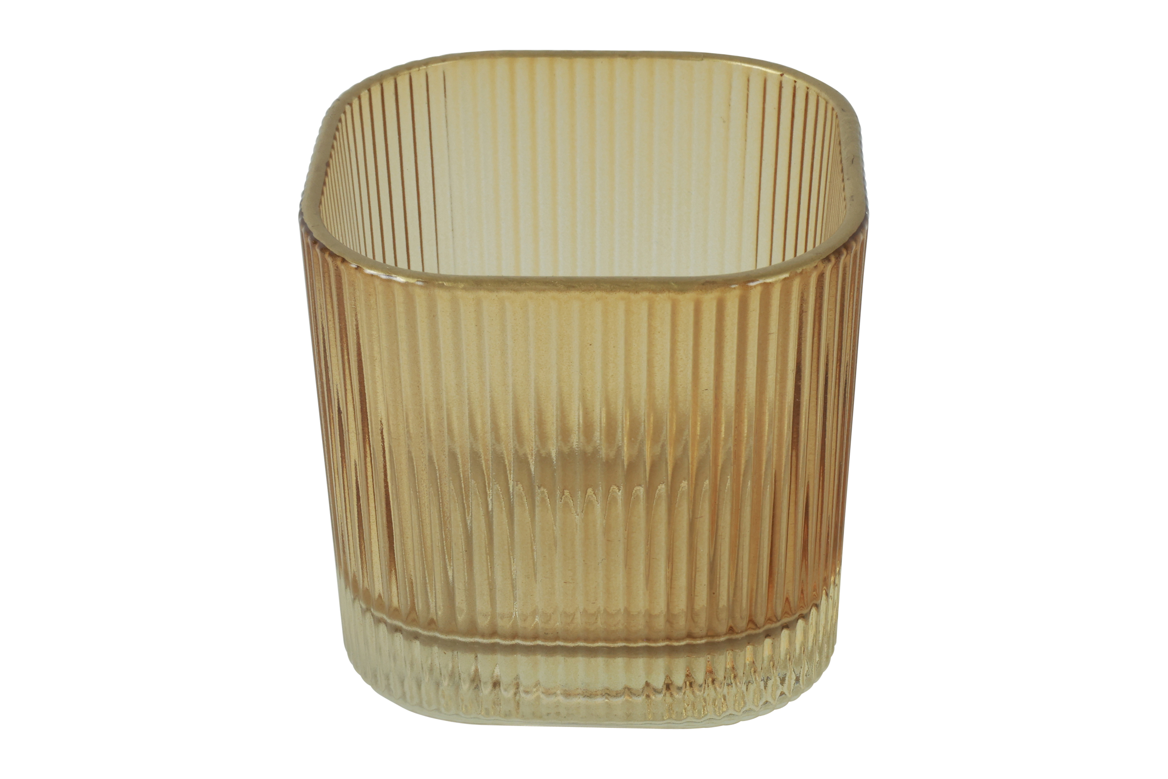 Tealighth Sq S L.brown Gift