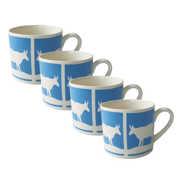 Repetto Cow Mug Hinchcliffe And Barber Pack 4 Gift