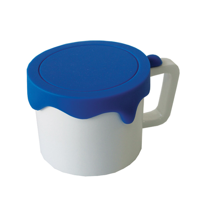 Paint Mug Medium Blue Gift