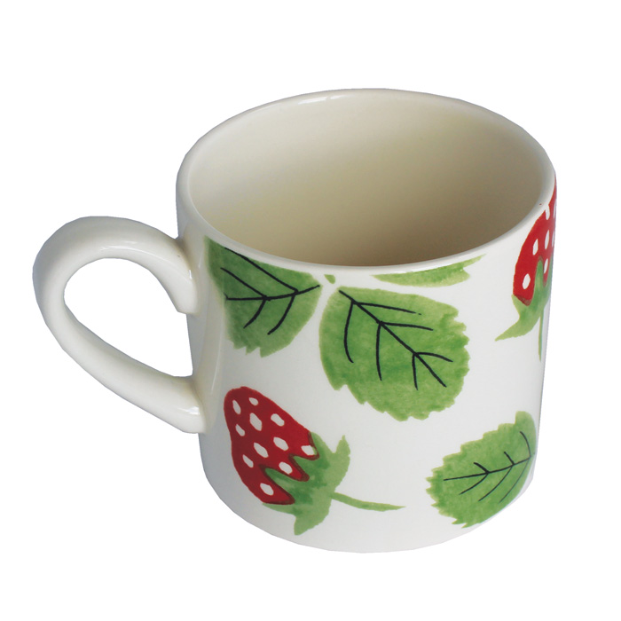 Strawberry Mug Hinchcliffe And Barber Pack 6 Gift