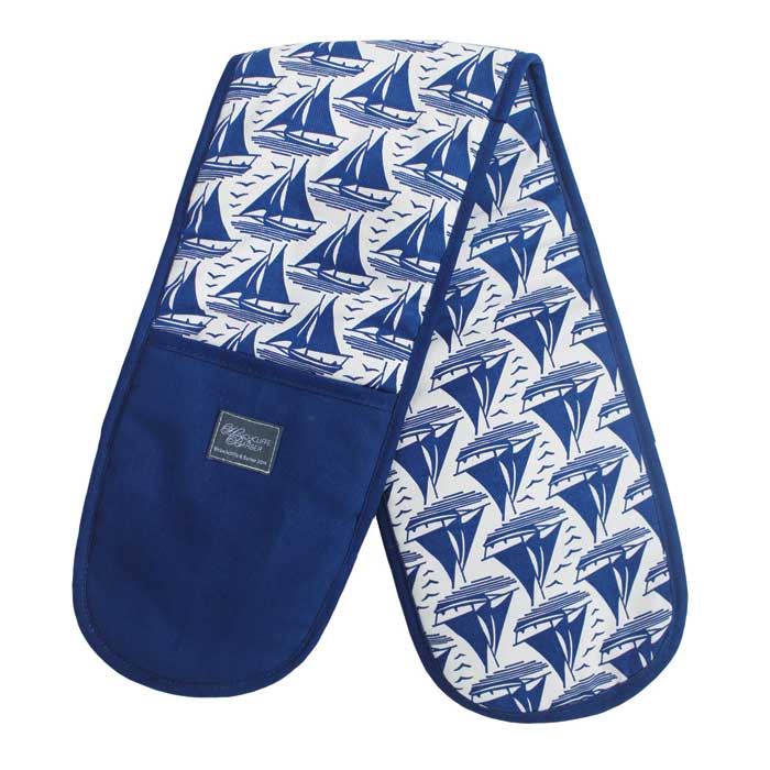 Sailing Double Oven Glove Hinchcliffe And Barber Gift
