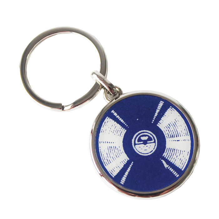 Land of Lost Content Metal Keyring Record Gift