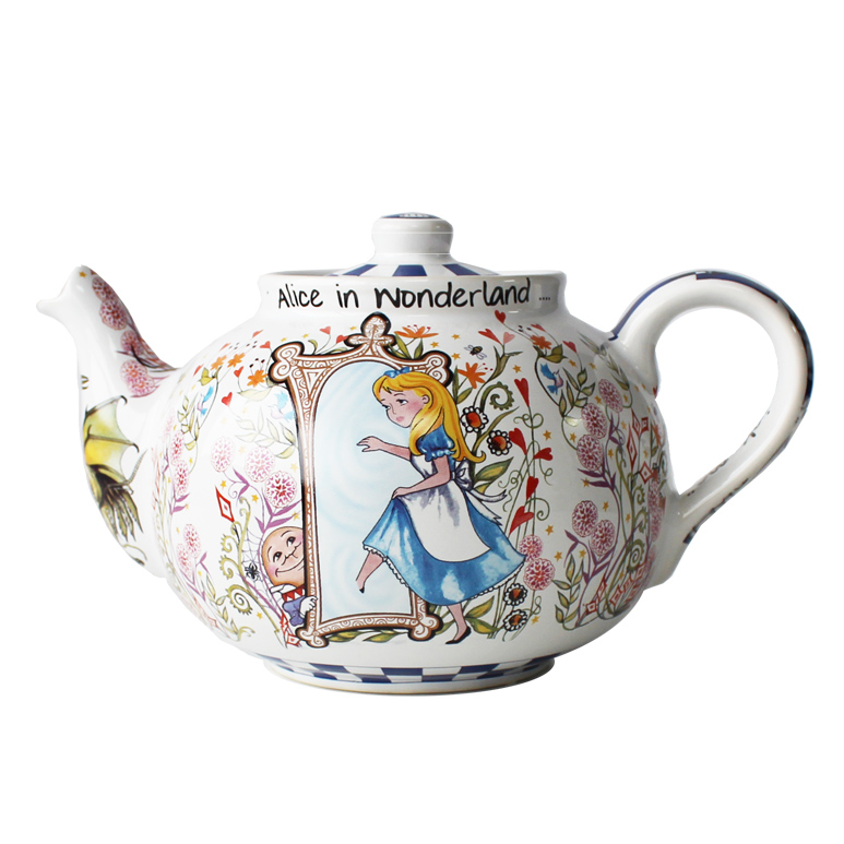 Teapot Alice Through The Looking Glass Medium Bett Gift